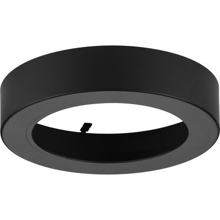 PROGRESS LIGHTING Everlume Collection Black 5" Edgelit Round Trim Ring P860048-031